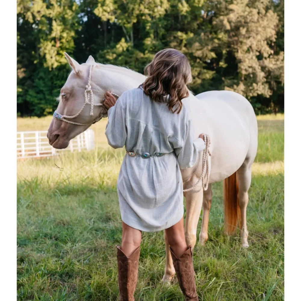 Madison Shirt Dress - Picture 4 of 6